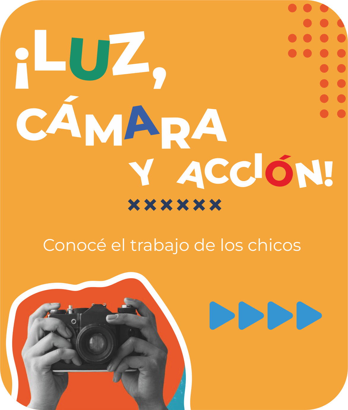 Luz, cámara y acción - conocé el trabajo de los chicos
